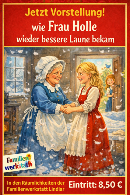 Wie Frau Holle wieder bessere Laune bekam