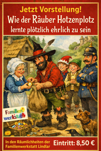 Als der Räuber Hotzenplotz plötzlich lernt, ehrlich zu sein